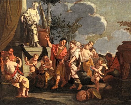 « Le mariage de Bacchus et d'Ariane »